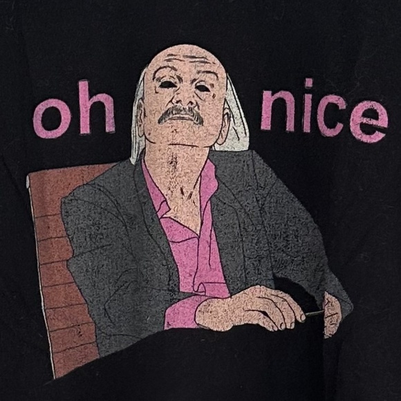 Men's - I Think You Should Leave Grapic T-Shirt - Oh Nice! - Size L - Picture 2 of 8